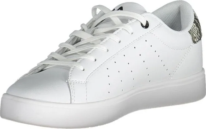 White Polyester Women's Sneaker - Image 3
