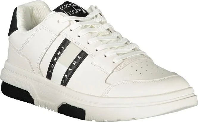 White Polyethylene Men Men's Sneaker - Image 2