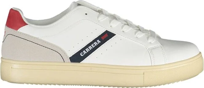 White Polyethylene Men's Sneaker