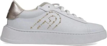 White Polyethylene Women's Sneaker
