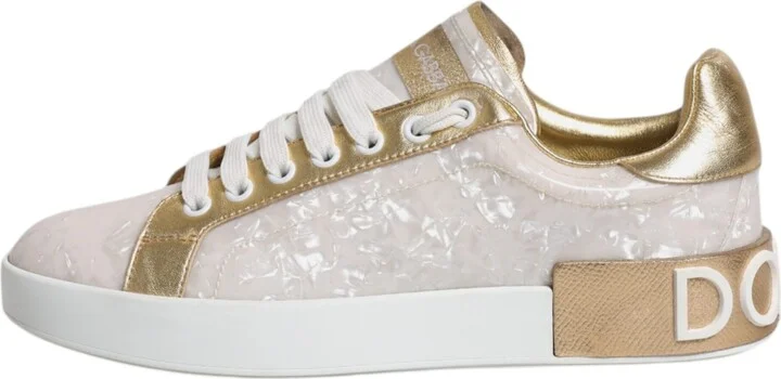 White Portofino Mother Of Pearl Sneakers Casual Women's Shoes (Pre-Owned) - Image 6