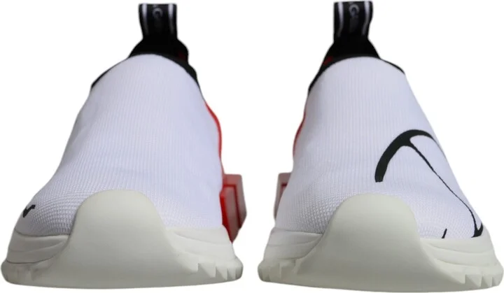 White Red Low Top Sorrento Men Sneakers Women's Shoes (Pre-Owned) - Image 2