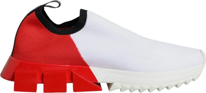 White Red Low Top Sorrento Men Sneakers Women's Shoes (Pre-Owned)