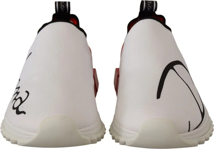 White Red Sorrento Sandals Men's Sneakers - Image 2