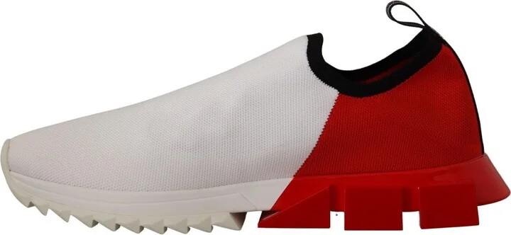 White Red Sorrento Sandals Men's Sneakers - Image 5