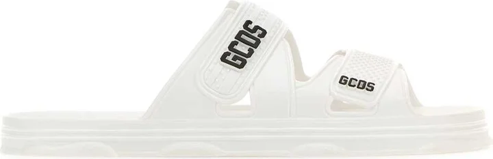 White Rubber Gcds Slippers
