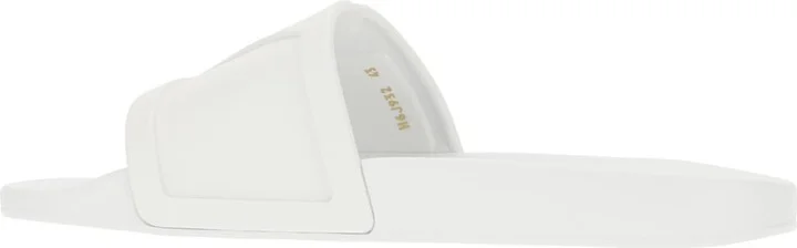 White Rubber Slippers - Image 3
