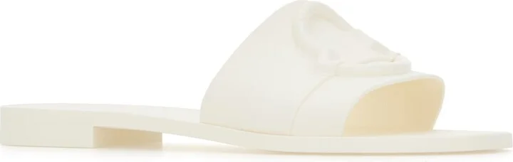 White Rubber Slippers - Image 2