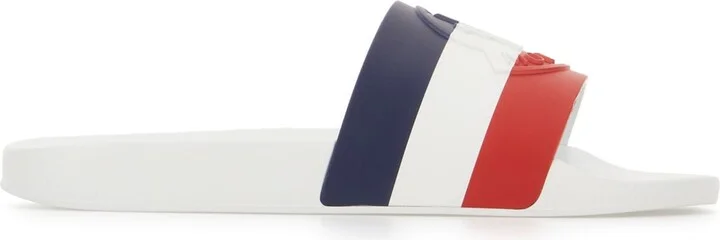 White Rubber Slippers