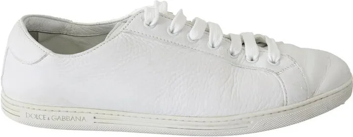 White Saint Tropez Lace Up Men Sneakers Men Men's Shoes (Pre-Owned)