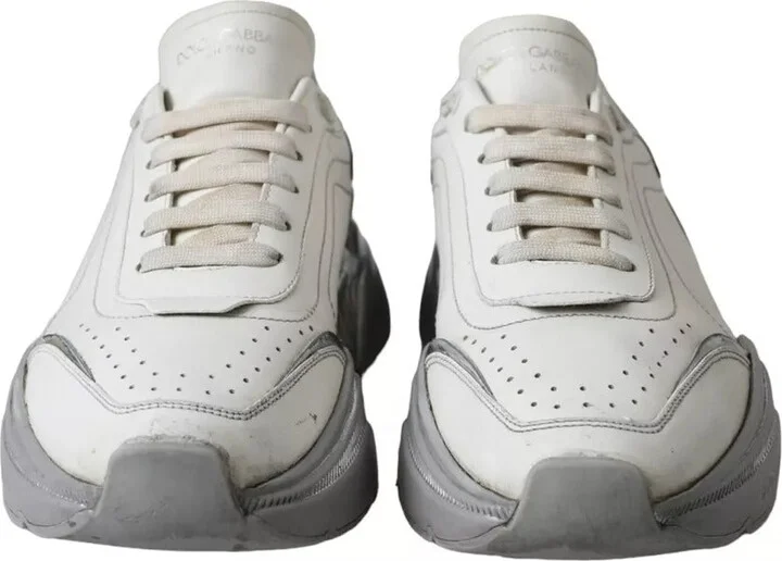 White Silver Daymaster Low Top Sneakers Men's Shoes (Pre-Owned) - Image 5