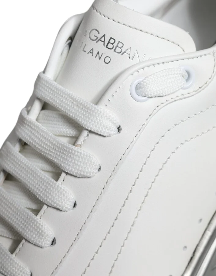 White Silver Daymaster Low Top Sneakers Men's Shoes (Pre-Owned) - Image 6