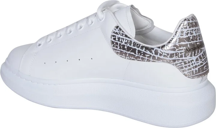 White/silver Oversize Sneakers - Image 3