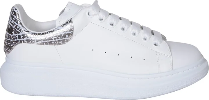 White/silver Oversize Sneakers