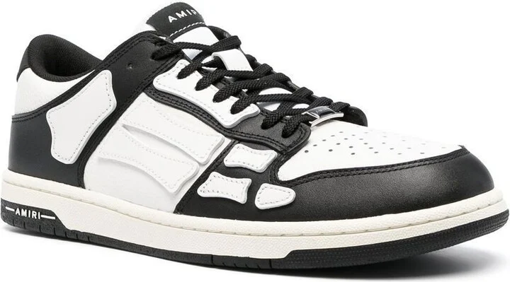 White Skel Top Panelled Sneakers - Image 2