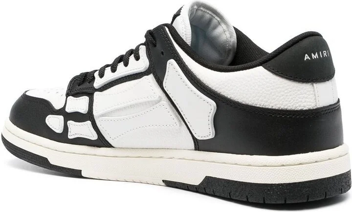 White Skel Top Panelled Sneakers - Image 3