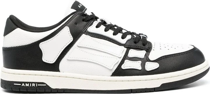 White Skel Top Panelled Sneakers