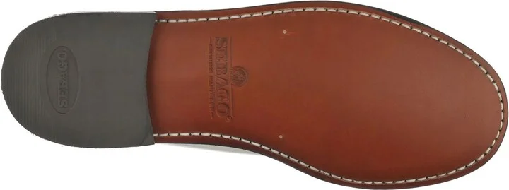 White Smooth Grain Leather Loafer - Image 4