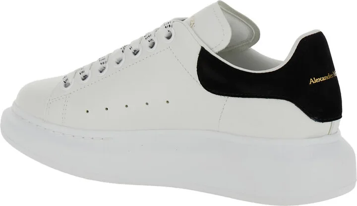 White Sneakers With Logo On The Tongue And Logo Lettering On The Rear In Leather Woman - Image 3
