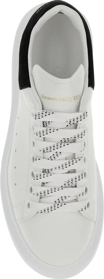 White Sneakers With Logo On The Tongue And Logo Lettering On The Rear In Leather Woman - Image 4