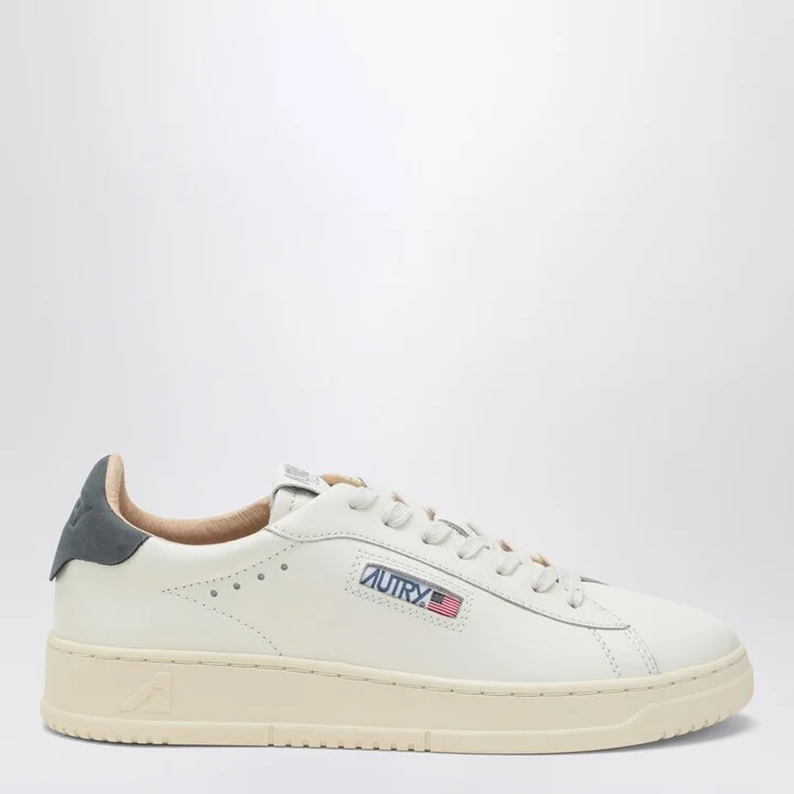 White/space Dallas sneakers in leather