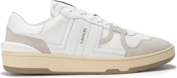 White Suede Clay Sneakers