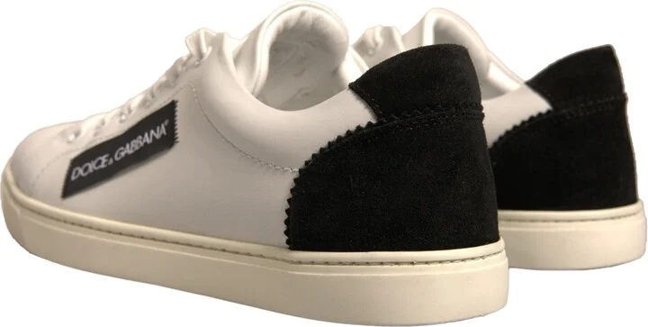 White Suede Leather Low Top Sneakers Women's Shoes (Pre-Owned) - Image 6
