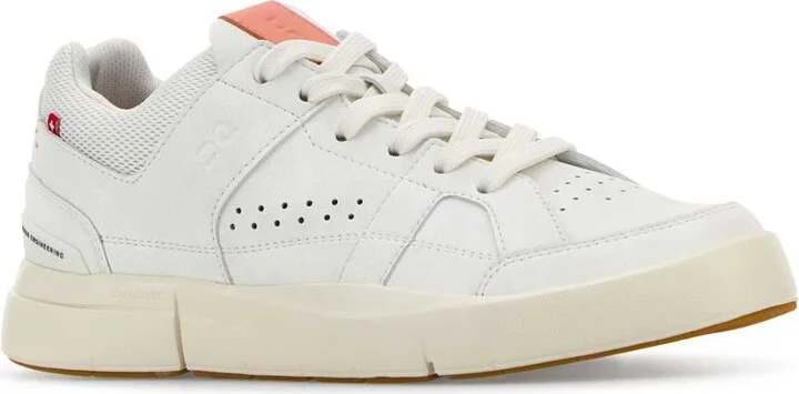 White Synthetic Leather And Fabric The Roger Clubhouse Sneakers - Image 2