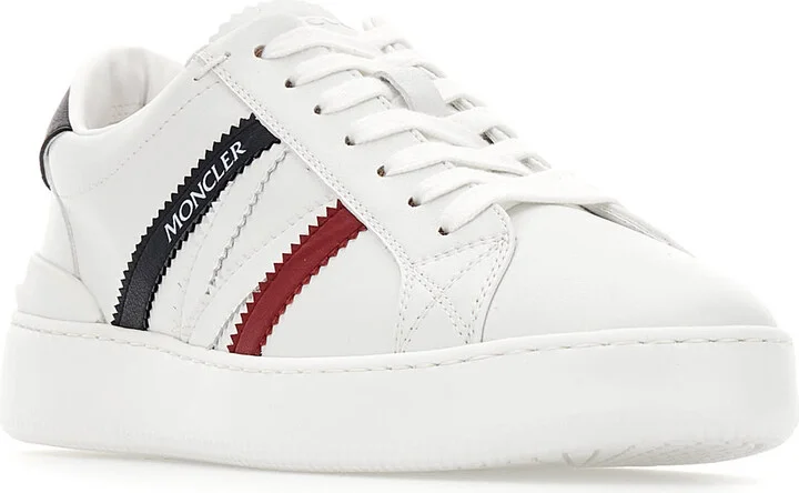 White Synthetic Leather Monaco M Sneakers - Image 2