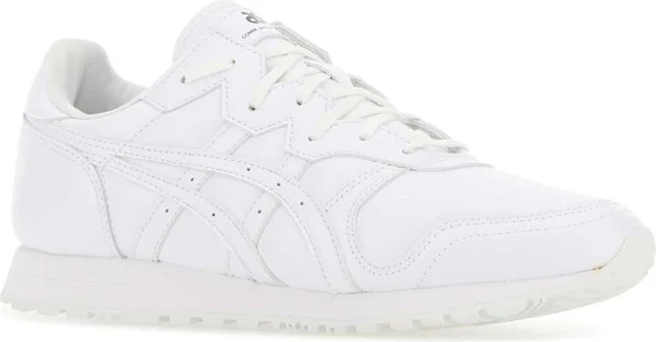 White Synthetic Leather Oc Runner Sneakers - Image 2