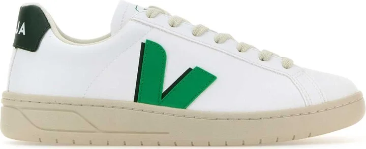 White Synthetic Leather Urca Sneakers
