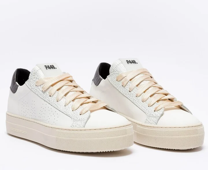 White Thea Chalk Sneaker - Image 5