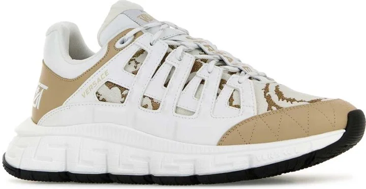 White Trigreca Barocco sneakers