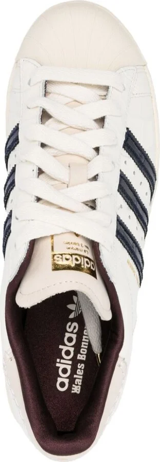 White X Wales Bonner Superstar Sneakers - Image 4