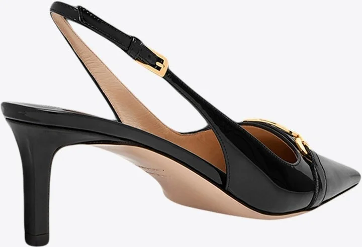 Whitney 55 Patent Leather Slingback Pumps - Image 2