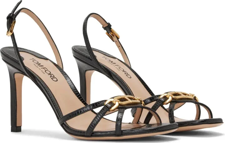 Whitney 85mm leather sandals - Image 2