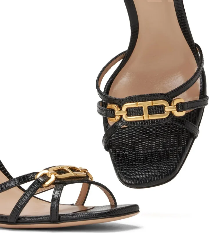 Whitney 85mm leather sandals - Image 4