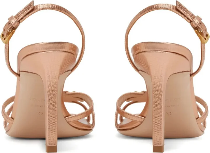 Whitney 85mm leather sandals - Image 3