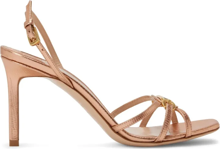 Whitney 85mm leather sandals
