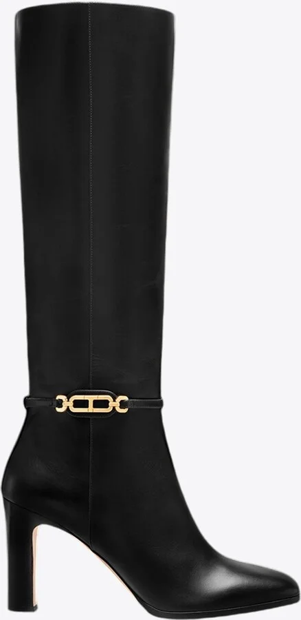 Whitney 90 Knee-High Leather Boots