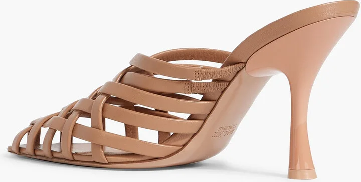 Whitney 90 woven leather mules - Image 3