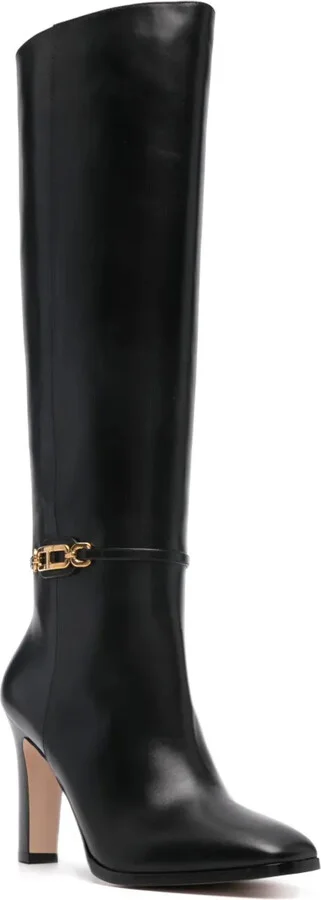 Whitney 90mm leather boots - Image 2