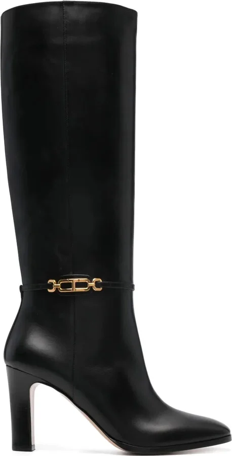 Whitney 90mm leather boots