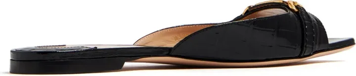 Whitney crocodile-effect sandals - Image 3
