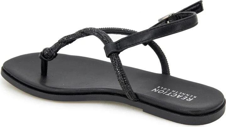 Whitney Crystal Strap Flat Sandal - Image 2