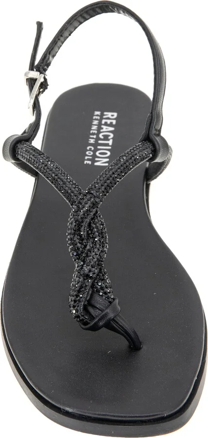 Whitney Crystal Strap Flat Sandal - Image 3
