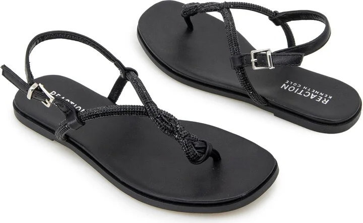 Whitney Crystal Strap Flat Sandal - Image 8