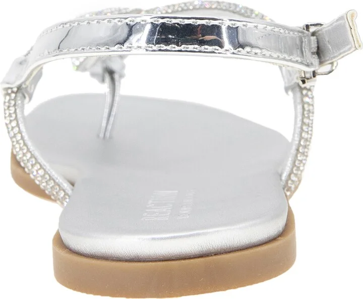 Whitney Crystal Strap Flat Sandal - Image 11