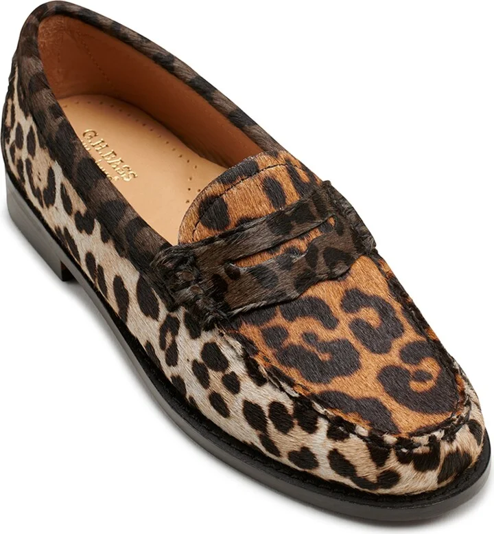 Whitney Genuine Calf Hair Penny Loafer - Image 8