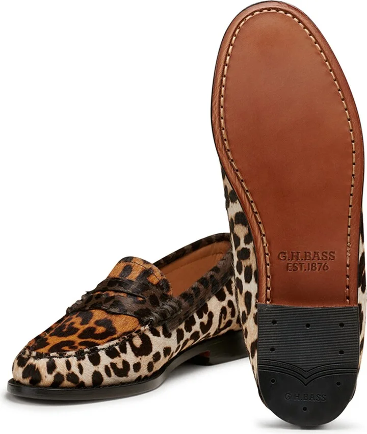 Whitney Genuine Calf Hair Penny Loafer - Image 9